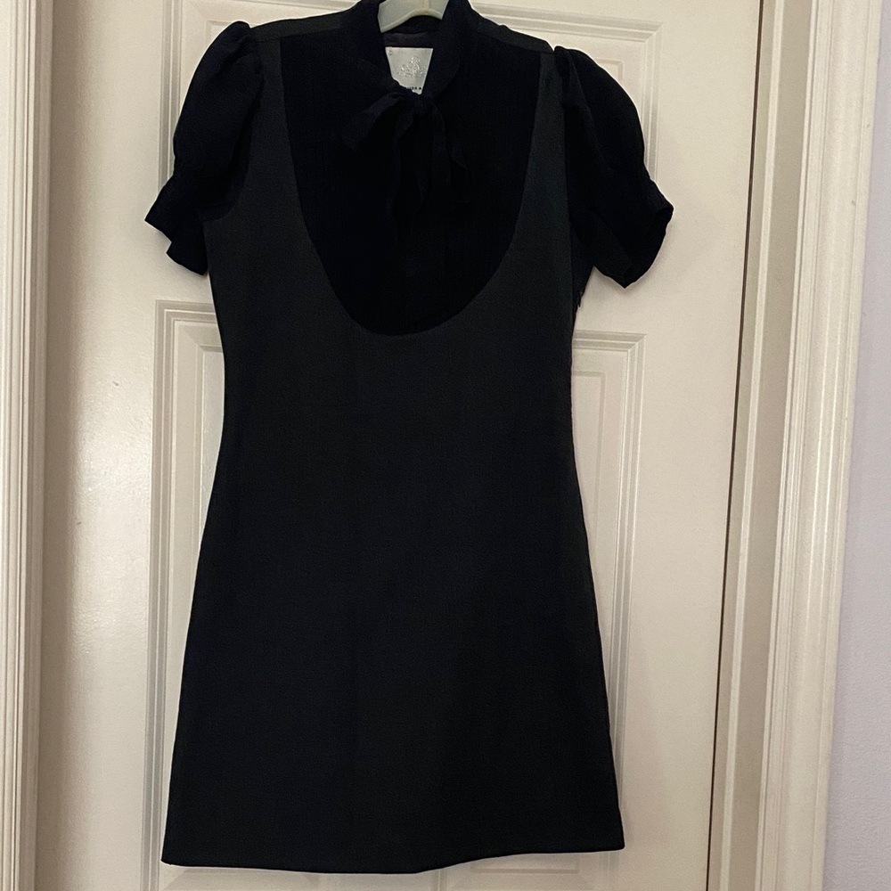Madison Marcus Black Mini Dress